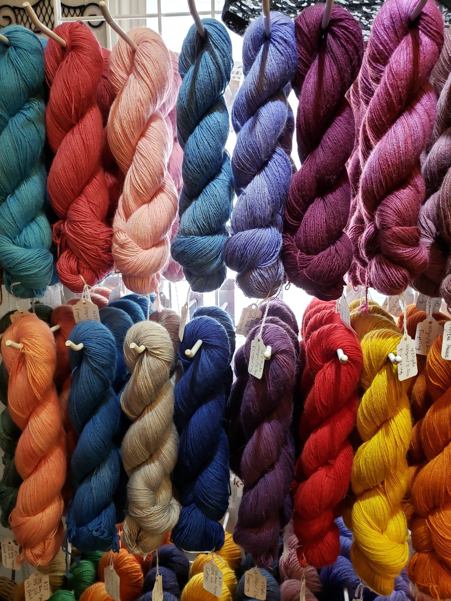 Yarn-70% Baby 30% Silk-Fingering