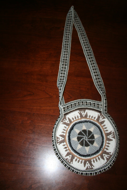 *Bag - Circular Crocheted