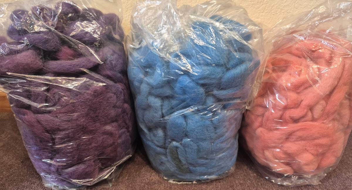 *Roving-Alpaca Dyed