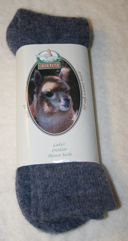 *Alpaca Ladies Sock-Indoor Outdoor