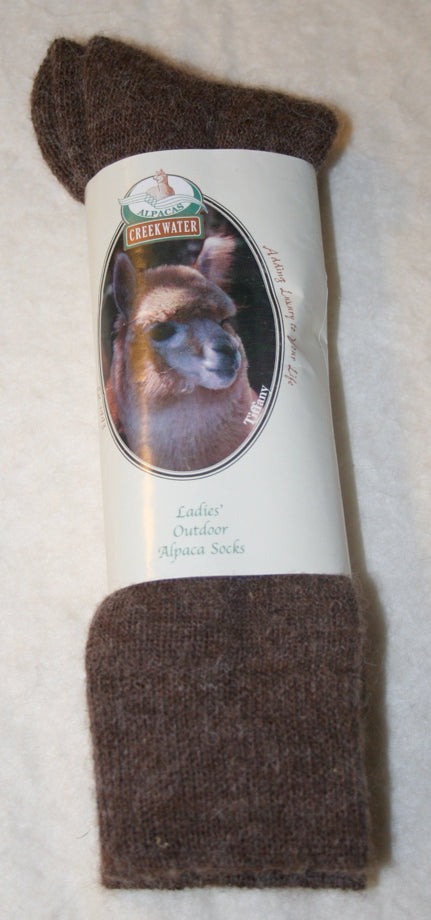 *Alpaca Ladies Sock-Indoor Outdoor