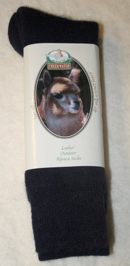 *Alpaca Ladies Sock-Indoor Outdoor