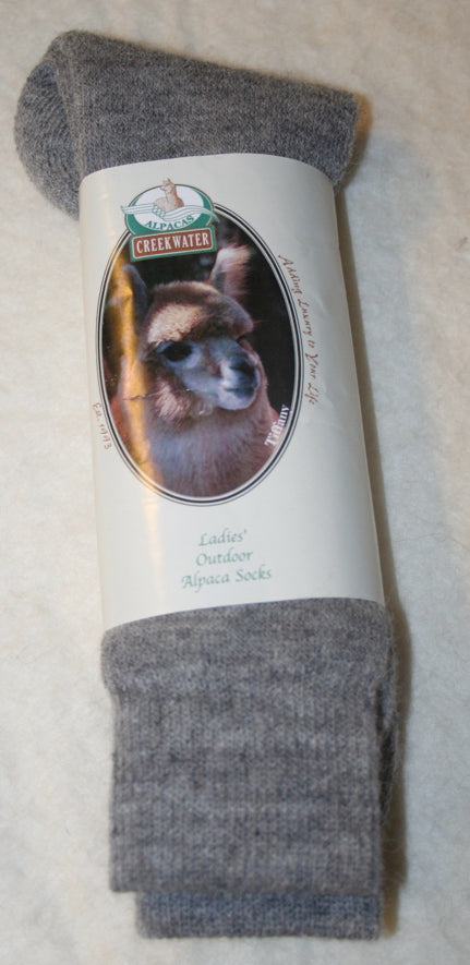*Alpaca Ladies Sock-Indoor Outdoor