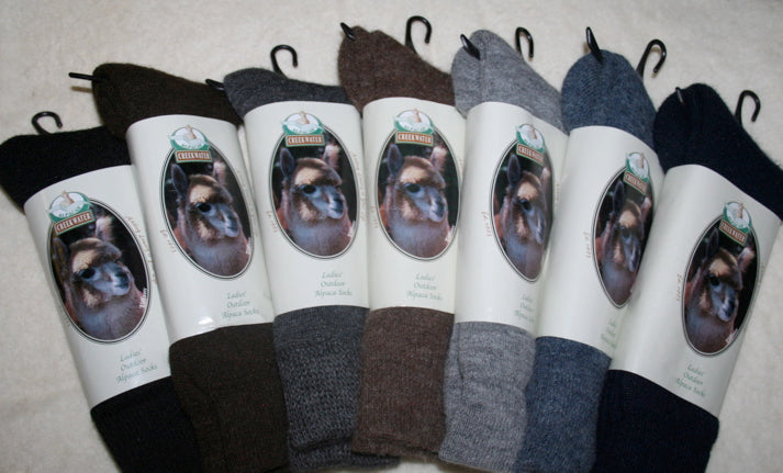 *Alpaca Ladies Sock-Indoor Outdoor